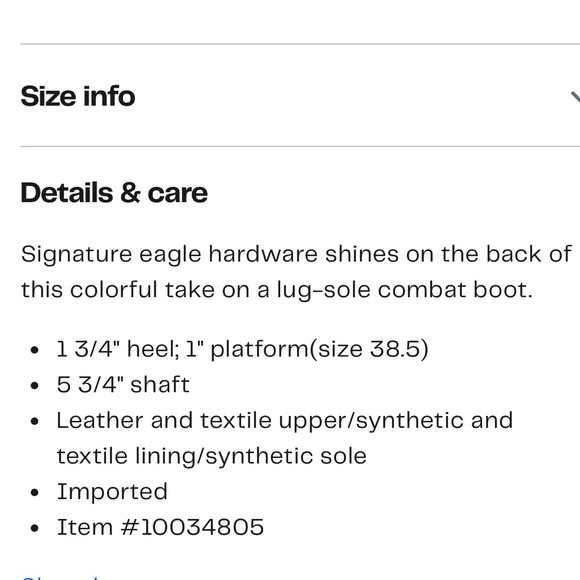 KURT GEIGER NWOB kensington combat boot - Picture 12 of 12